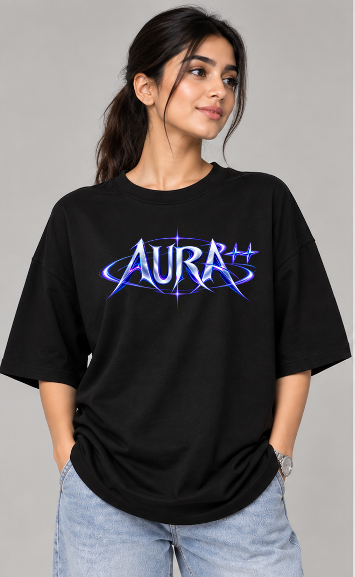 Oversized T-shirt AURA++