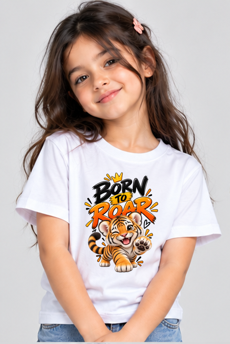 Kids T-shirts Born to Roar