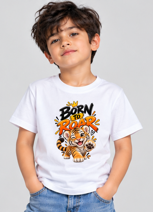 Kids T-shirts Born to Roar