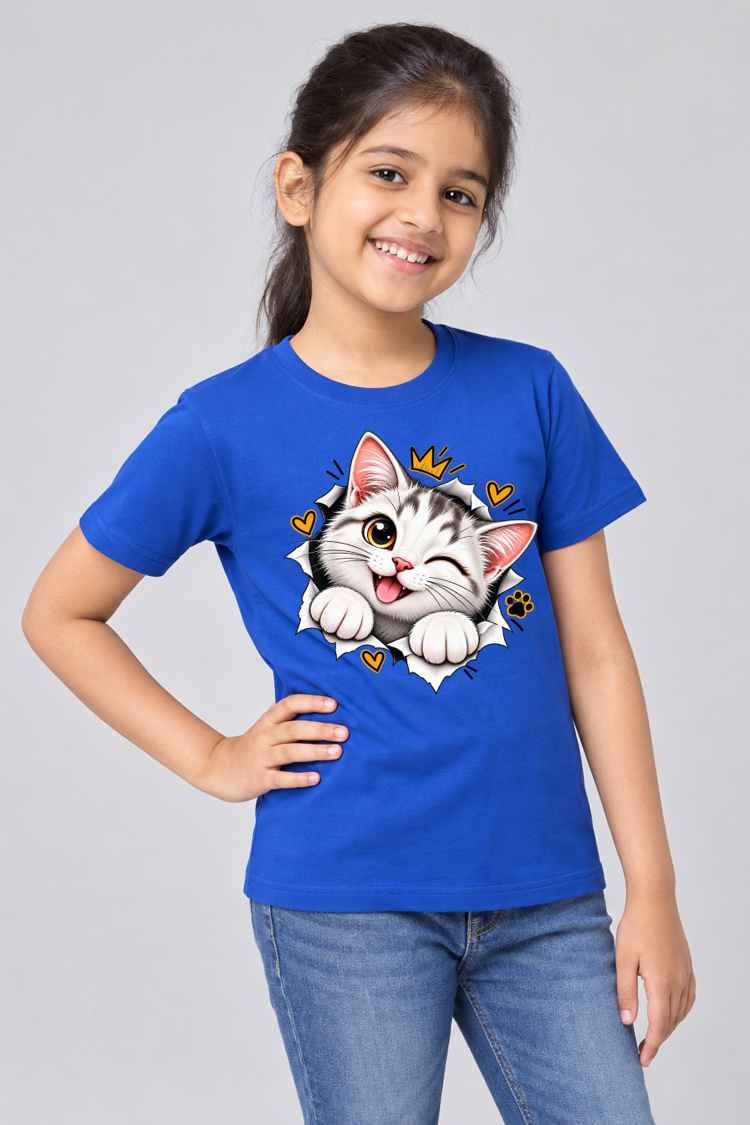 Kids T-shirts Cute Cats