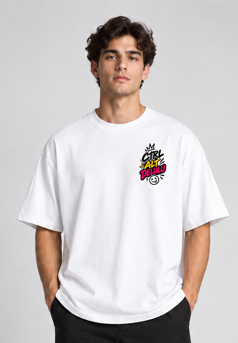 Oversized Tshirt Delulu