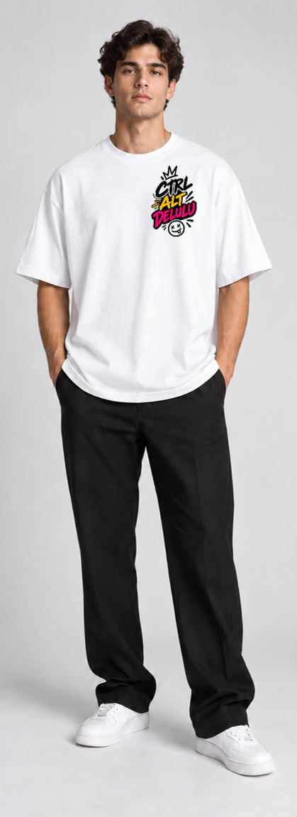 Oversized Tshirt Delulu