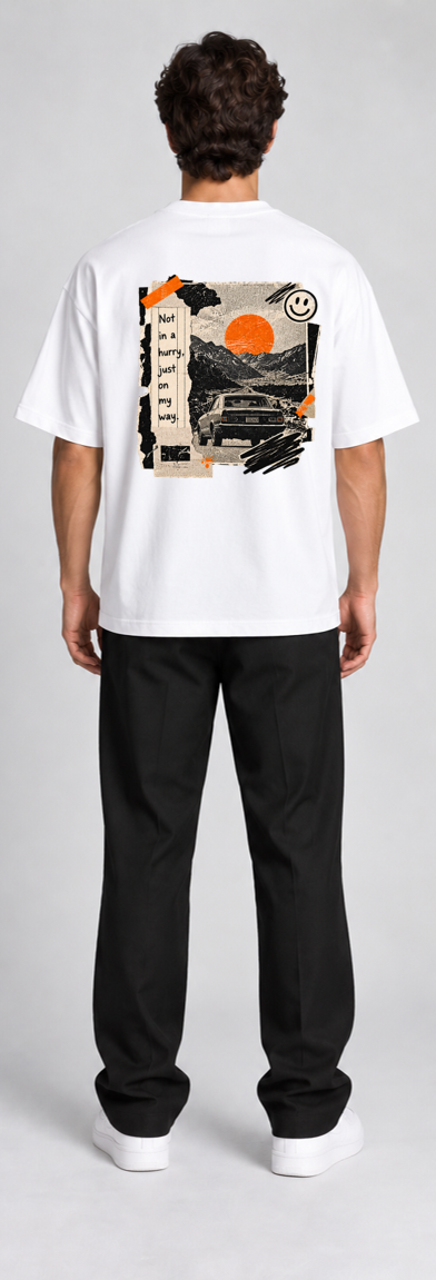 Oversized Tshirt Good Things Take Time
