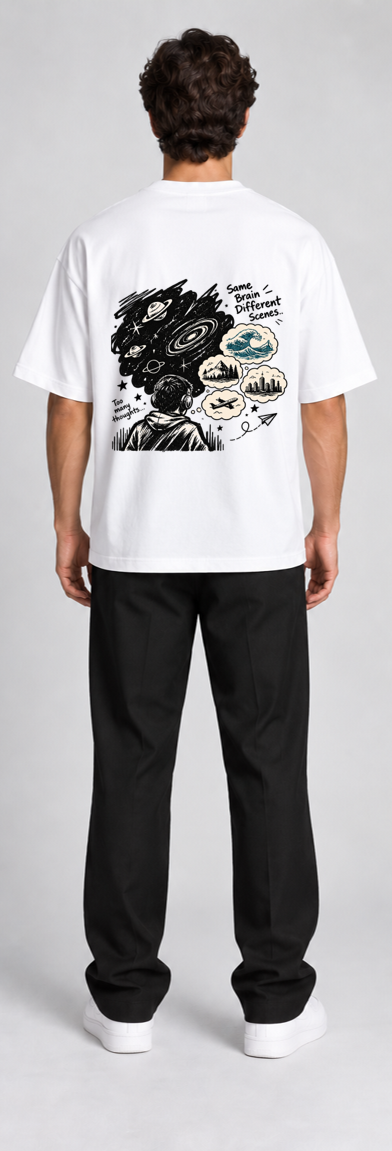 Oversized Tshirt Overthinker