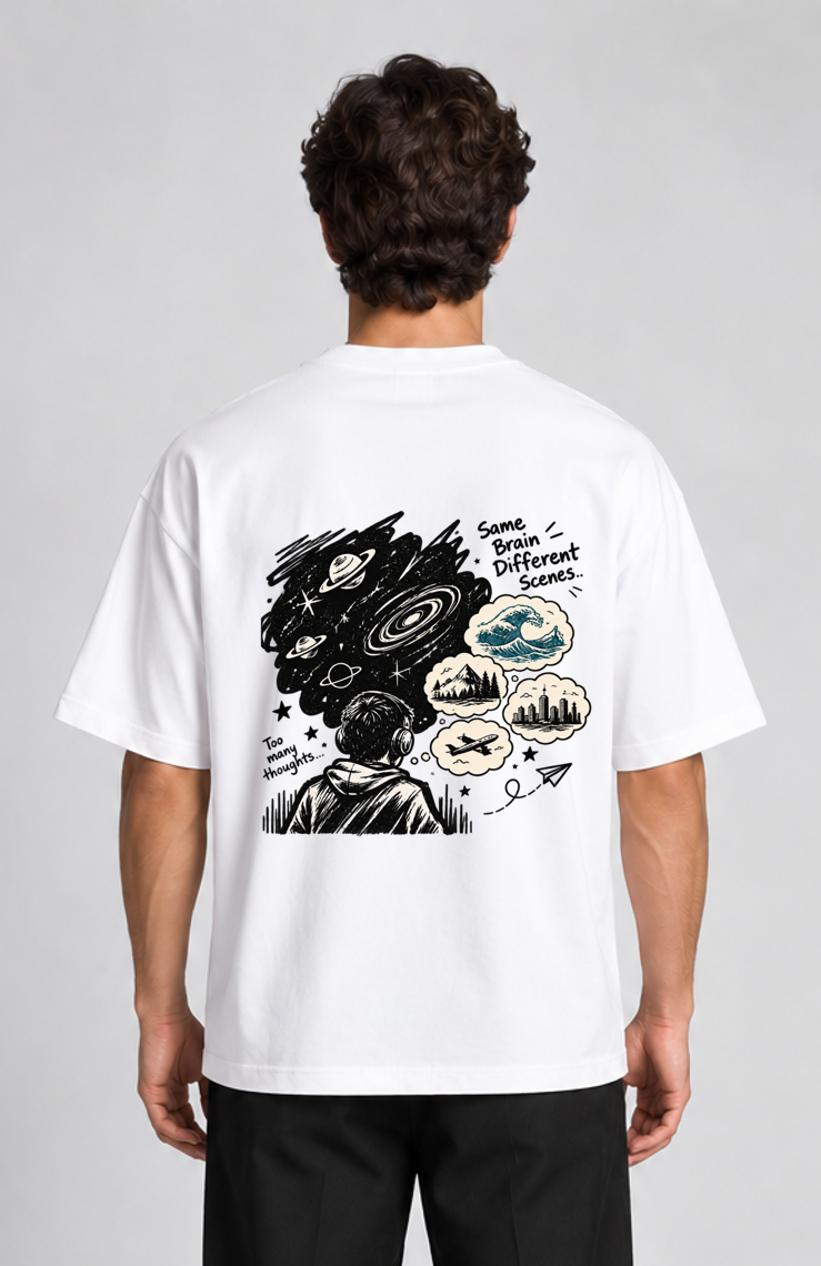 Oversized Tshirt Overthinker