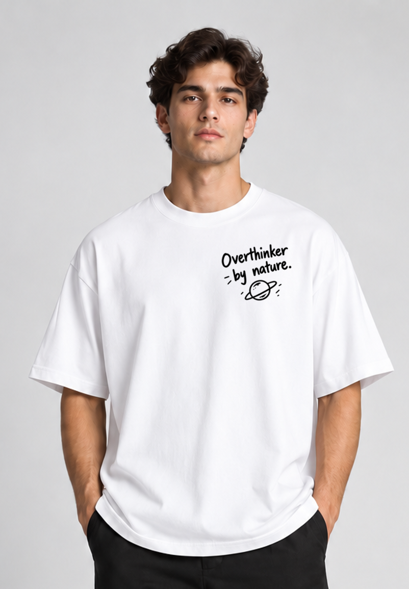 Oversized Tshirt Overthinker