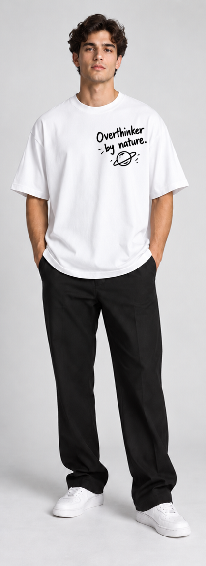 Oversized Tshirt Overthinker