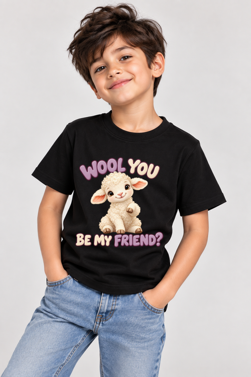 Kids T-shirts Cute Sheep
