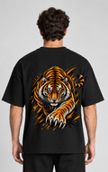 Oversized T-shirt Fortune Favors The Brave Tiger
